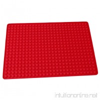 Dolland Silicone Baking Mat   Hot Pads Non-slip Silicone Insulation Mat For Home Use - Best for Microwave Toaster Oven Tray/pan - B0797RNYRP